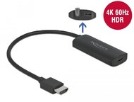 Delock Adapter HDMI-A Stecker zu USB Type-C Buchse (DP Alt Mode) 4K 60