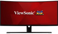 ViewSonic 34" VX3418-2KPC (VA, 21:9, 3440x1440, 1ms, 300cd/m2, 144Hz, HDMI, DP, VESA, SPK, fekete, ívelt)
