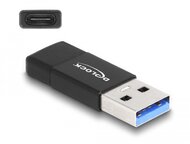 Delock USB 3.2 Gen 2 adapter A-típusú USB apa - USB Type-C anya fekete