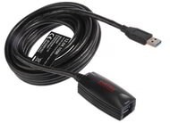 ROLINE Kábel, Repeater, USB 3.2 Gen 1, fekete, 5m