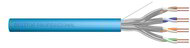 DIGITUS CAT6A U/FTP 500MHz Eca LSZH 305m dob kék fali kábel