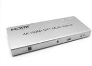 PROCONNECT Multi-Viewer 9x1 HDMI1.4, 4K, IR, HDCP1.4