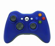 PRC vezeték nélküli Xbox 360/PC USB adapterrel kék kontroller