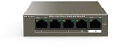 IP-COM Switch PoE - G1105P-4-63W (5x100Mbps; 4 af/at PoE+ port; 58W)