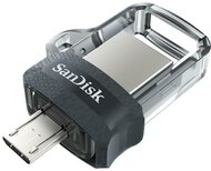 SanDisk Ultra Dual Drive 128GB m3.0 USB3.0 Pendrive, fekete