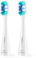 NICEBOY ION Sonic replacement brush head 2 pcs Medium, white