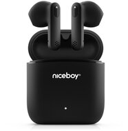 NICEBOY HIVE Beans vezeték nélküli fülhallgató, Fekete