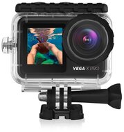 NICEBOY VEGA X PRO akciókamera (4K/vízálló/X-STEADY stabilizálás/LCD és elülső kijelző/WiFi/webkamera funkció)