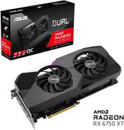 Asus AMD Radeon RX 6750XT 12GB GDDR6 DUAL OC Edition HDMI 3xDP - DUAL-RX6750XT-O12G