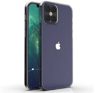 4-OK szilikon telefonvédő (ultravékony) ÁTLÁTSZÓ iPhone 12, iPhone 12 Pro