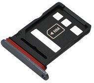 HUAWEI kártyatartó (nano SIM és microSD) FEKETE