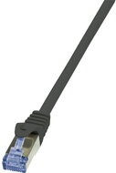Logilink Patch kábel PrimeLine, Cat.7 kábel, S/FTP, fekete, 0,25 m