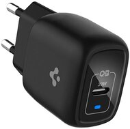 SPIGEN PE2009EU POWERARC hálózati töltő Type-C aljzat (5V / 3000mA, 20W, PD gyorstöltés támogatás) FEKETE