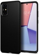 SPIGEN LIQUID AIR szilikon telefonvédő (közepesen ütésálló, légpárnás sarok, rombusz minta) FEKETE