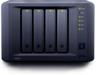 SYNOLOGY NAS 4 fiókos DVA3221 NVR Intel Atom C3538 4x2,1GHz 8GB DDR4, 4x1GbE, 2xeSATA
