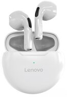 LENOVO HT38 bluetooth fülhallgató SZTEREO (v5.0, TWS, mikrofon, cseppálló, zajszűrő + töltőtok) FEHÉR