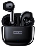LENOVO LP40 bluetooth fülhallgató SZTEREO (v5.1, TWS, mikrofon, zajszűrő + töltőtok) FEKETE