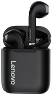 LENOVO LP2 bluetooth fülhallgató SZTEREO (v5.0, TWS, mikrofon, zenehallgatáshoz ajánlott + töltőtok) FEKETE