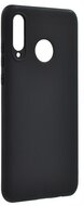 Huawei P30 Lite Szilikon telefonvédő (matt) FEKETE