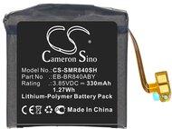 CAMERON SINO Li-Polymer akku (beépítése szakértelmet igény, 3,85V / 330 mAh, Samsung EB-BR840ABY kompatibilis)