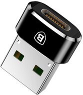 BASEUS adapter (Type-C - USB, 5A töltés, adatátvitel) FEKETE