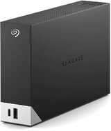 Seagate 12TB One Touch Hub USB3.2 fekete külső HDD 3.5" - STLC12000400