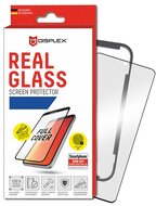 Samsung Galaxy S21 Plus DISPLEX képernyővédő üveg (3D full cover, íves, tok barát, karcálló, 10H) FEKETE