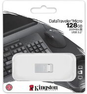 Kingston 128GB DataTraveler Micro USB 3.2 Gen 1 pendrive fém