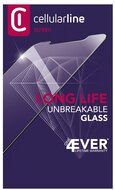 CELLULARLINE LONG LIFE Apple iPhone 13 Pro Max képernyővédő üveg (3D full cover, íves, extra karcálló, ultravékony, 0.2 mm, 9H) FEKETE