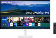 Samsung 32" LS32A600UUUXEN M5 monitor/TV - QHD monitor USB type-C-vel és LAN porttal fehér