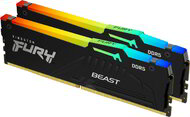 Kingston 32GB 5200MHz DDR5 Fury Beast RGB Kit 2x16GB CL40 DIMM - KF552C40BBAK2-32