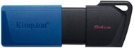 Kingston 64GB DT Exodia M USB 3.2 Gen 1 (fekete-kék) - DTXM/64GB