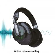 LAMAX HighComfort ANC Bluetooth-os fül és fejhallgató Fekete