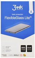 Oppo Find X5 Pro 3MK FLEXIBLE GLASS LITE képernyővédő üveg (2.5D, flexibilis, lekerekített szél, ultravékony, 0.1mm, 6H) ÁTLÁTSZÓ