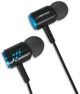 Esperanza sztereó mikrofonos fülhallgató, fekete-kék - EH207KB