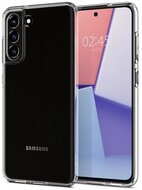 Samsung Galaxy S21 SPIGEN LIQUID CRYSTAL szilikon telefonvédő (közepesen ütésálló, légpárnás sarok) ÁTLÁTSZÓ