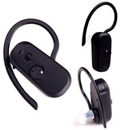 AXON hallókészülék (fül mögötti vezeték nélküli, hangerőszabályzó, hallást javító) FEKETE