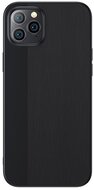Apple iPhone 12 Pro Max JOYROOM BRIGHT SHADOW szilikon telefonvédő (ultravékony, szálcsiszolt) FEKETE