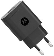 MOTOROLA hálózati töltő USB aljzat (5V / 2000mA, 10W, gyorstöltés támogatás) FEKETE
