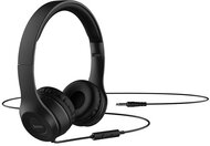 HOCO W21 GRACEFUL CHARM fejhallgató SZTEREO (3.5mm jack, mikrofon, felvevő gomb, 120cm kábel) FEKETE