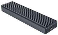 Orico Külső M.2 ház - M2PJ-C3-GY/20/ (USB-C 3.1 -> M.2 NVMe, Max.: 2TB, 10 Gbps, fekete)