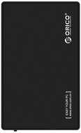 Orico Külső HDD/SSD Ház 3.5"/2,5" - 3588US3-V1-EU-BK/53/ (USB-A 3.0, Max.: 16TB, fekete)