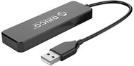 Orico USB2.0 Hub - FL01-BK/99/ (4 port, Bemenet: USB-A, Kimenet: 4xUSB-A, fekete)