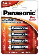 PANASONIC PRO POWER tartós elem (AA, LR6PPG, 1.5V, alkáli) 4db / csomag