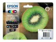 Epson C13T02E74010 Tintapatron Kiwi Multipack 202 CMYK+photo black Claria Premium
