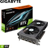 Gigabyte GeForce RTX 3060 12GB GDDR6 Eagle OC 12G LHR 2xHDMI 2xDP - GV-N3060EAGLE OC-12GD 2.0