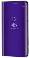 Samsung Galaxy S22 Plus 5G Tok álló (aktív FLIP, oldalra nyíló, asztali tartó funkció, tükrös felület, Mirror View Case) LILA