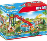 Playmobil: City Life medencés party csúszdával (70987)