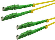 Logilink Fiber duplex patch kábel, OS2, 9/125 , LSH-LSH, APC 8 , sárga, 1 m