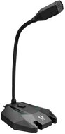 Snopy Mikrofon - SN-110M (USB csatlakozó; 180cm kábel; állvány, fekete)